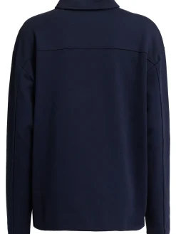 Polo maniche lunghe in misto cotone