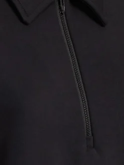 Polo maniche lunghe in misto cotone