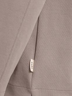Polo maniche lunghe in misto cotone