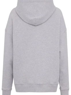 Poodle logo print sweatshirt hoodie