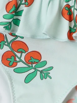 Printed bikini bottoms