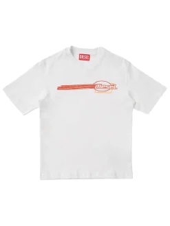 Printed cotton jersey t-shirt