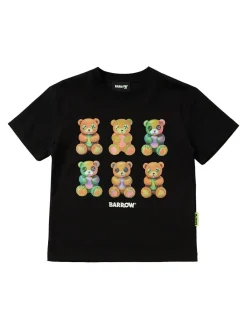 Printed cotton jersey t-shirt