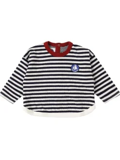 Printed cotton long sleeve t-shirt