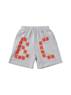 Printed cotton shorts
