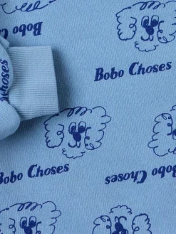 Printed cotton sweatshirt