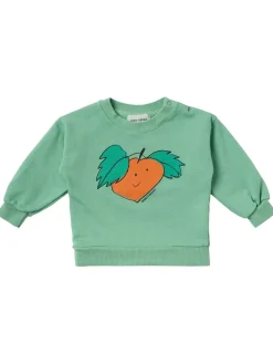 Printed cotton sweatshirt