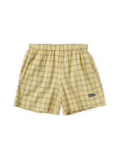 Printed cotton sweat shorts