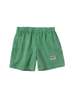 Printed cotton sweat shorts