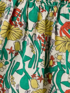 Printed cotton top