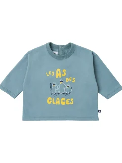 Printed cotton t-shirt