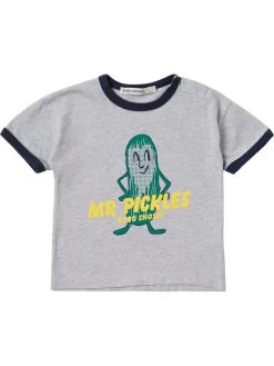 Printed cotton t-shirt