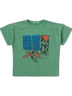 Printed cotton t-shirt