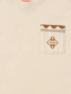 Printed cotton t-shirt