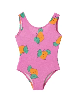 Printed lycra one piece swimsuit