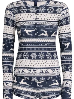 Printed pajama set