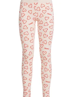Printed stretch cotton pajamas