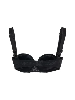 Reggiseno in raso e pizzo