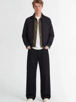 Reppe nylon rain windbreaker jacket