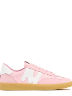 Retro Trainer leather lace-up sneakers
