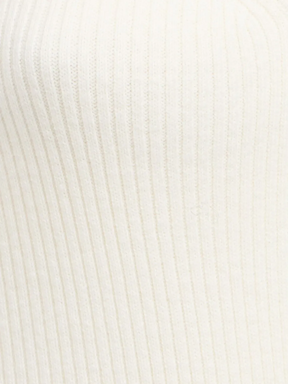 Ribbed cotton tank top