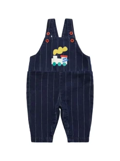 Salopette in denim di cotone