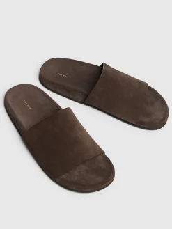 Sandali Hugh in pelle
