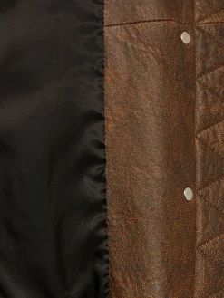Sandor leather bomber jacket