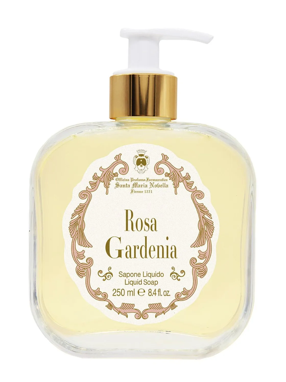 Sapone liquido Rosa Gardenia 250ml