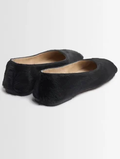 Scarpe basse Square Ballet in pelle