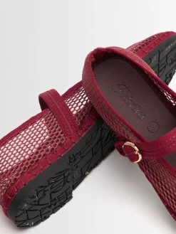 Scarpe Mary Jane Isabella in mesh