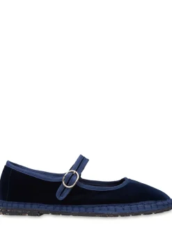 Scarpe Mary Jane Molly in velluto