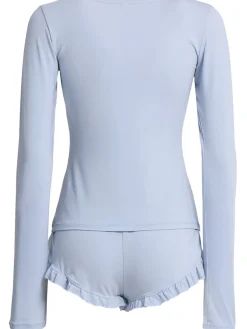 Scoop neck top & shorts sleep set
