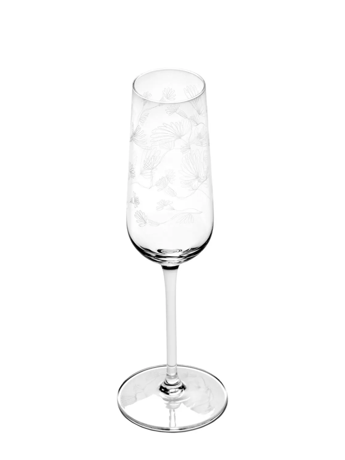 Set di 4 bicchieri Camelia Aubergine