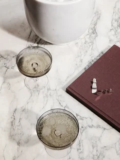 Set di 2 bicchieri da champagne Ripple