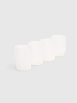 Set di 4 bicchieri Ripple