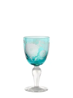 Set di 6 calici da vino Peony multicolor