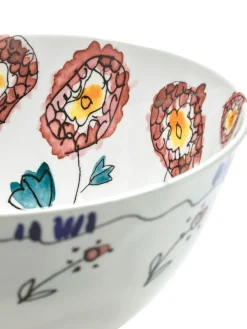 Set di 2 ciotole Anemone Milk
