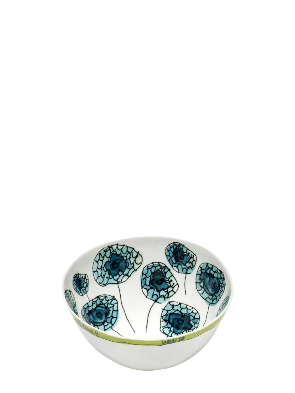Set di 2 ciotole Anemone Vaniglia