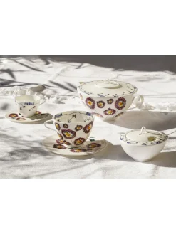 Set di due tazze e piattini Anemone