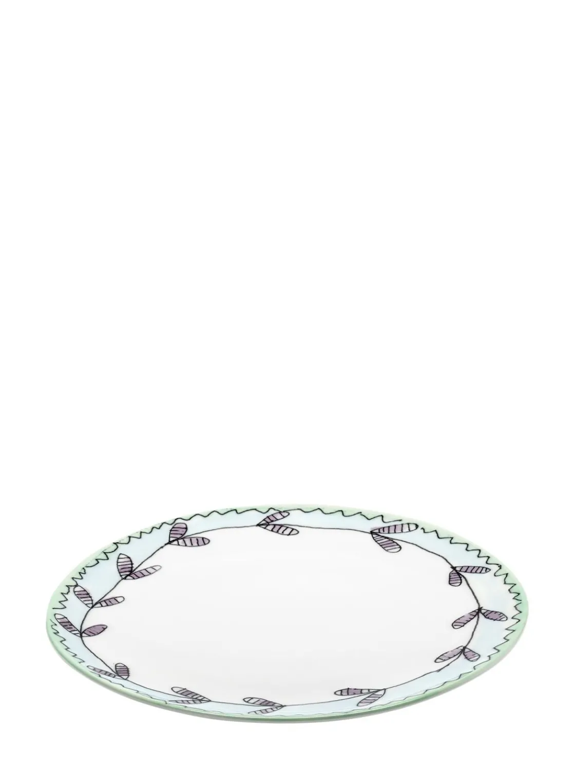 Set di 2 piatti da dessert Blossom Milk