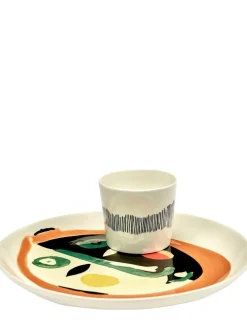 Set di 2 piatti medi Face 1 Feast