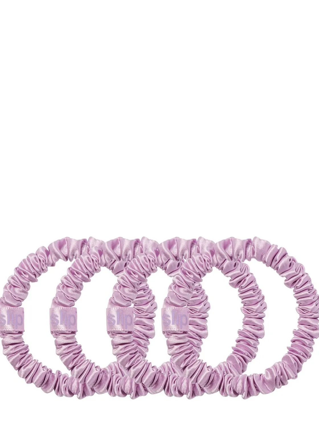 Set di 4 scrunchie skinny