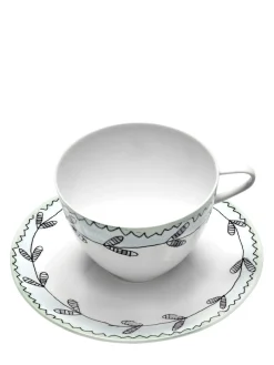 Set di 2 tazze e piattini Blossom