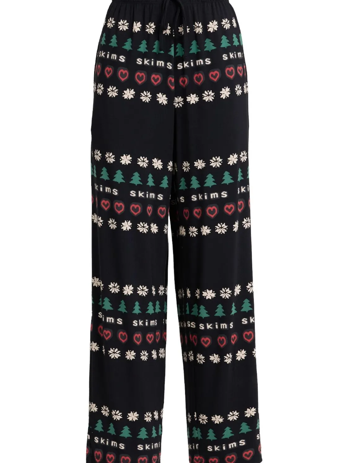 Set pigiama con top e pantaloni in misto modal