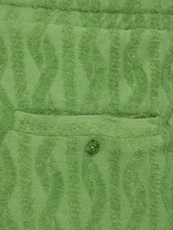 Shorts Augusto in spugna jacquard