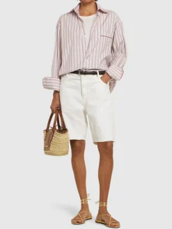 Shorts a vita media The Leisure in denim