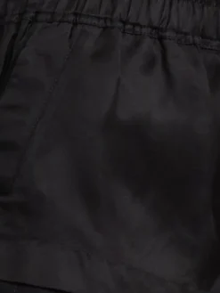 Shorts Fog in twill di cupro