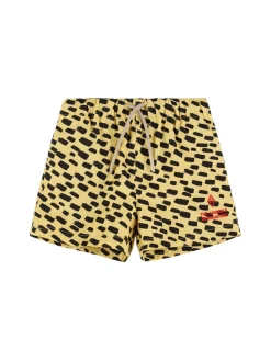 Shorts in jersey di cotone stampato