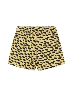 Shorts in jersey di cotone stampato